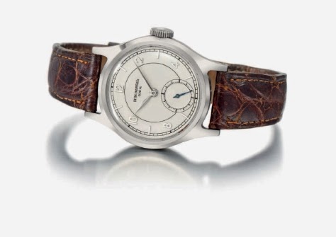 Patek Philippe Ref. 565 made in 1954. Cased in stainless steel and is ...