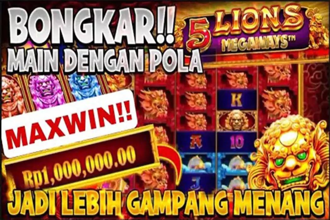 pola slot 5 Lions Megaways hari ini