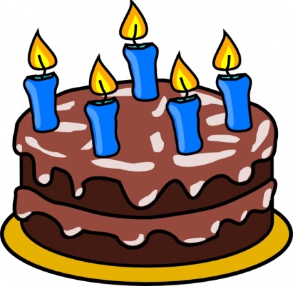 free birthday cake clip art. Free vector Vector clip art