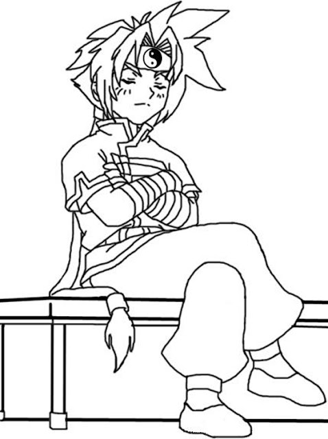 beyblade coloring pages 1