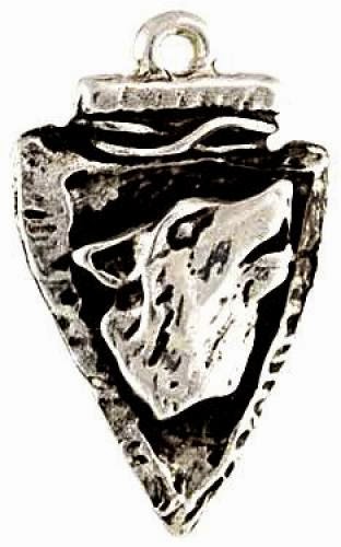 Arrow Wolf Head Amulet