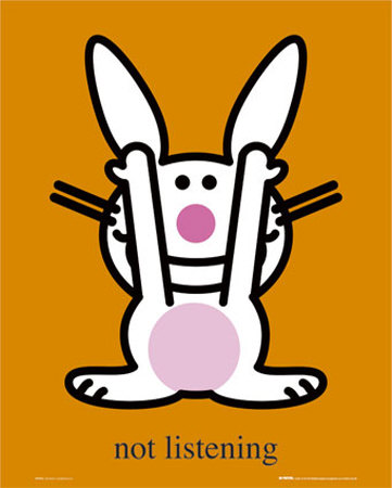 Labels: Happy Bunny