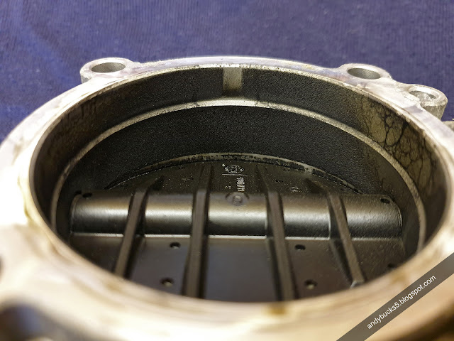 Audi S5 B8 3.0T V6 TFSI CAKA Throttle Body Dirty Before