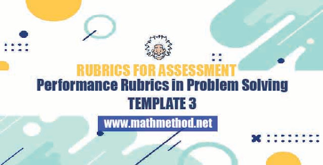 Performance Rubrics in Problem Solving 3 | Free download