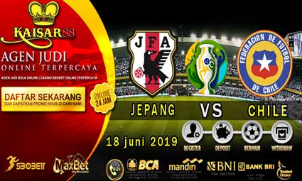 PREDIKSI BOLA TERPERCAYA JEPANG VS CHILI 18 JUNI 2019