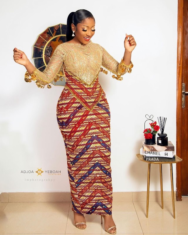 Look Aso Ebi Styles Trending Lace styles for Aso Ebi in African 