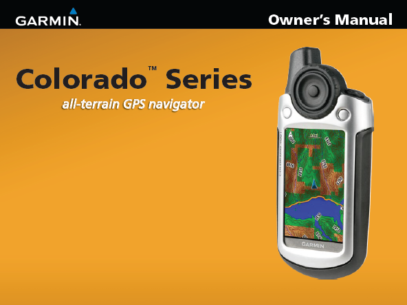 Garmin Colorado 300 Manual