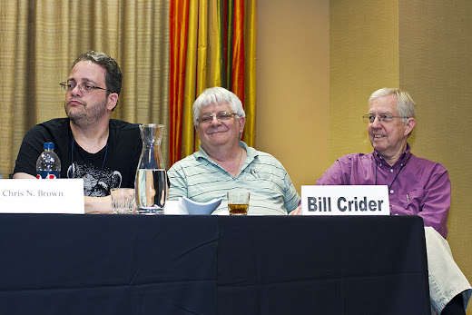 The Gorilla of the Gasbags story challenge panel at Armadillocon 2012