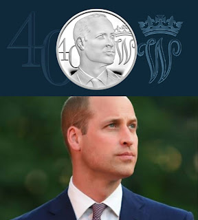 Prince William Special Coin 40th Birthday