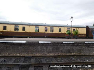 Carriages at Quorn and Woodhouse station