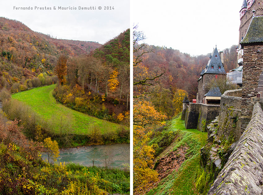 lateral do Castelo de Burg-Eltz