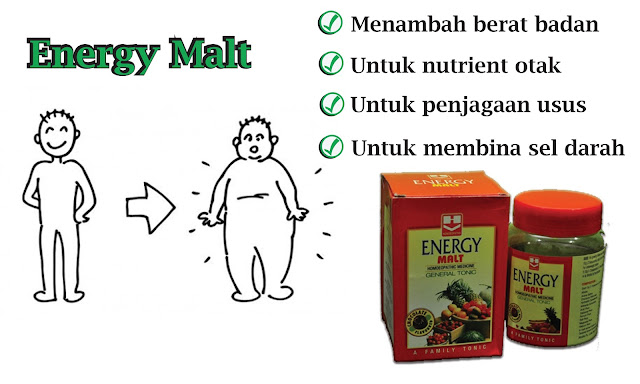 MY BUSINESS: Energy Malt ( Tambah berat badan bagi yang kurus)