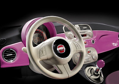 Fiat 500 Barbie 2009 - Cockpit