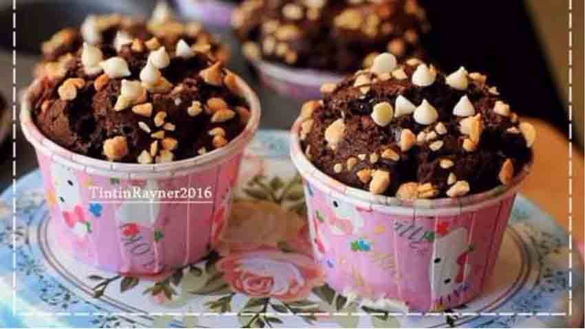 Chocolate Custard Muffin Ala Dan Lepard