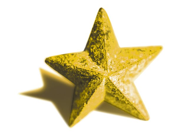 gold star sticker. first gold star sticker!