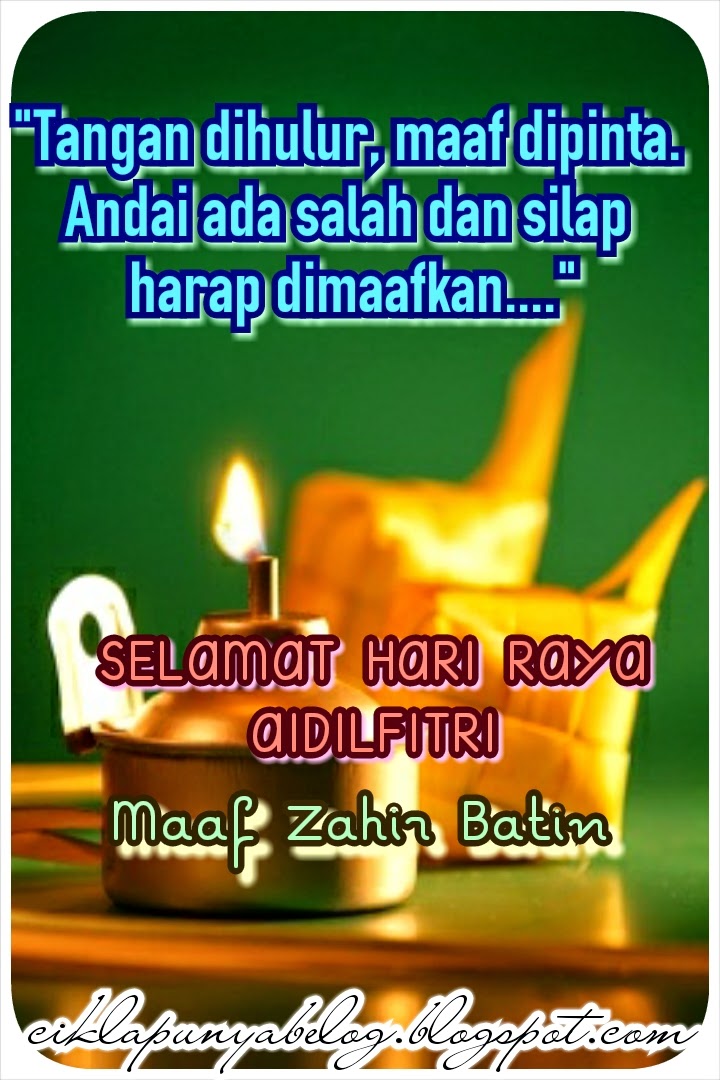 Selamat Menyambut Lebaran.....