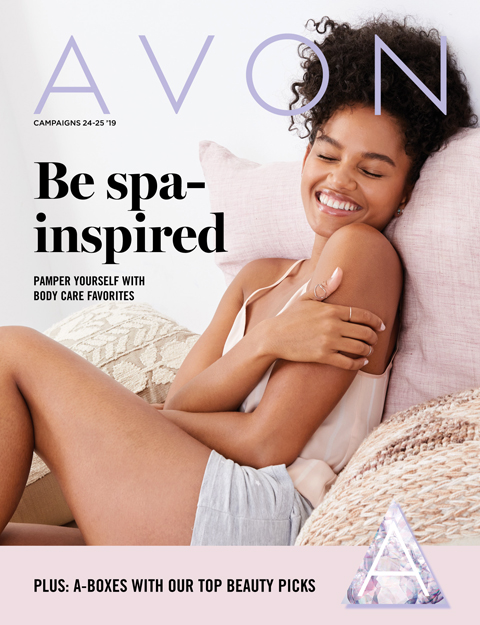 Avon Catalog Be Spa-Inspired Sale Flyer