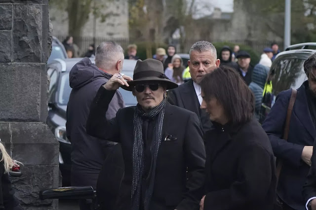 Johnny Depp's Security Intervention at Shane MacGowan's Funeral Amid Meghan Markle's Uninvited Presence