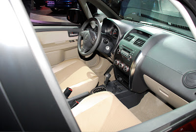 2008 Suzuki SX4 sedan at the New York Auto Show