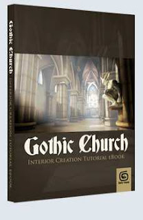 3DTotal Gothic Church - 3ds Max Pdf + CD