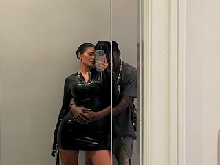 Kylie Jenner and Travis Scott Cuddle On A Lounge Chair In Her New TikTok: Watch