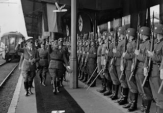 Franco and Adolf Hitler in Meeting at Hendaye, 1940