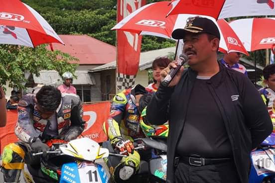 Tingkatkan Kunjungan Wisatawan, Wawako Mardison Mahyuddin Dukung Kejurda Balap.Motor Sumbar Tahun 2019