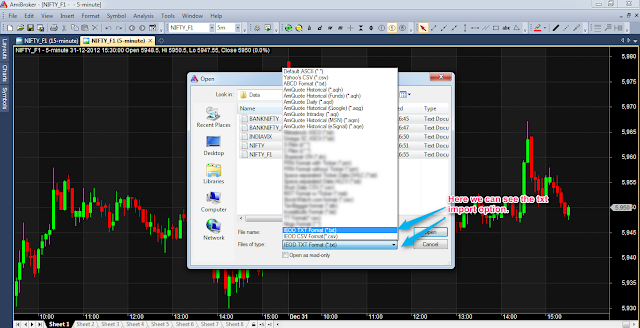 How To Import IEOD Data In Amibroker