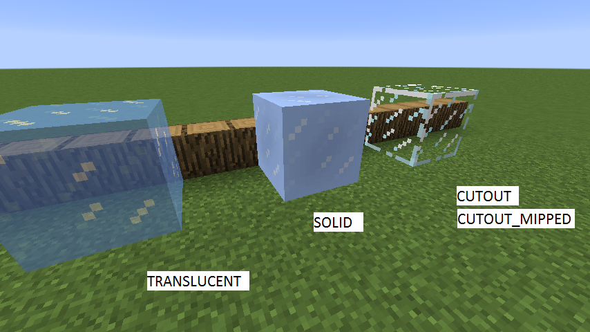 Minecraft Modding Transparent Blocks 1 8