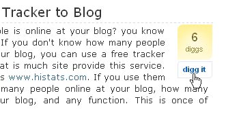Add Digg Button to Blogger/Blogspot