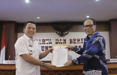 Gubernur Ridho Hibahkan Tanah 150 Hektar ke Universitas Lampung