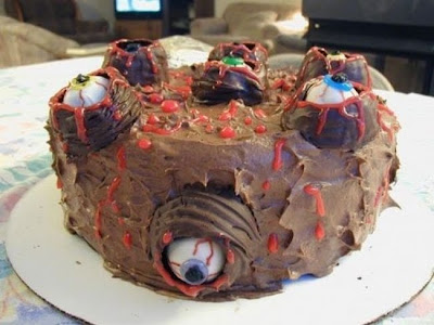 scary halloween cakes