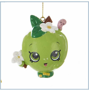  Shopkins Blow Mold Christmas Ornament Apple Blossom