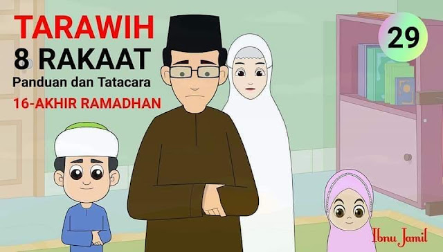 #RAMADHAN: PANDUAN #TARAWIH 8 RAKAAT 16 AKHIR #RAMADHAN, PANDUAN INI ADALAH UNTUK SOLAT SUNAT TARAWIH 8 RAKAAT PADA 16 AKHIR RAMADHAN.