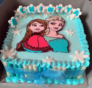 frozen cake