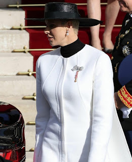 Princess Charlene of Monaco attends national Day