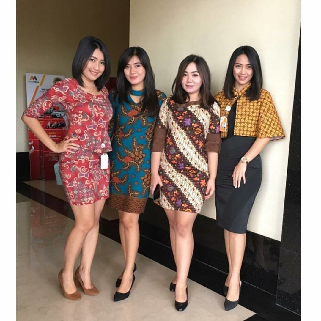 48 Model  Baju  Batik  Atasan Wanita  Terbaru  2019 Model  