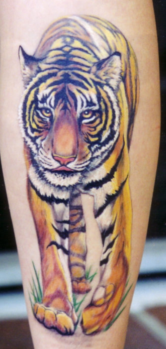 Tiger Tattoo For Women