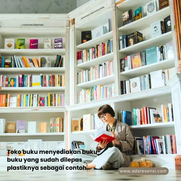 Cara hemat membaca buku
