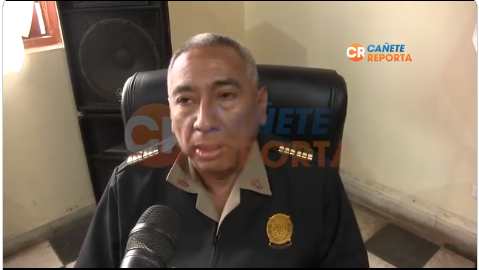 Cañete; Coronel informa las Estadísticas de Delitos en Cañete y Yauyos