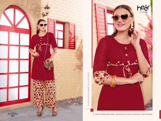 Radhika Vol 3 Heer Kersom Kurtis Plazzo