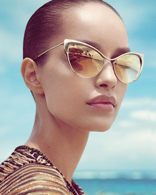 Óculos de sol com estilo Tom Ford