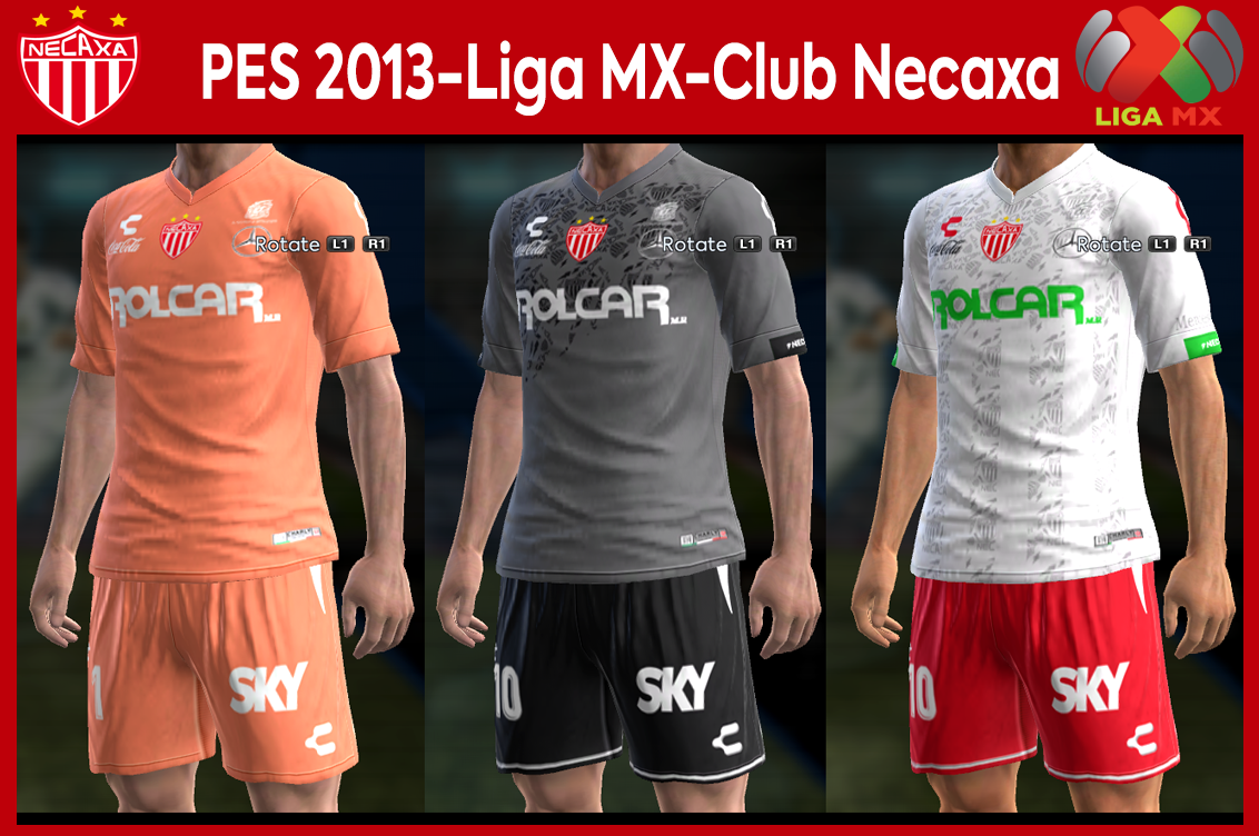 Kits Pes 2013 Club Necaxa 19 20