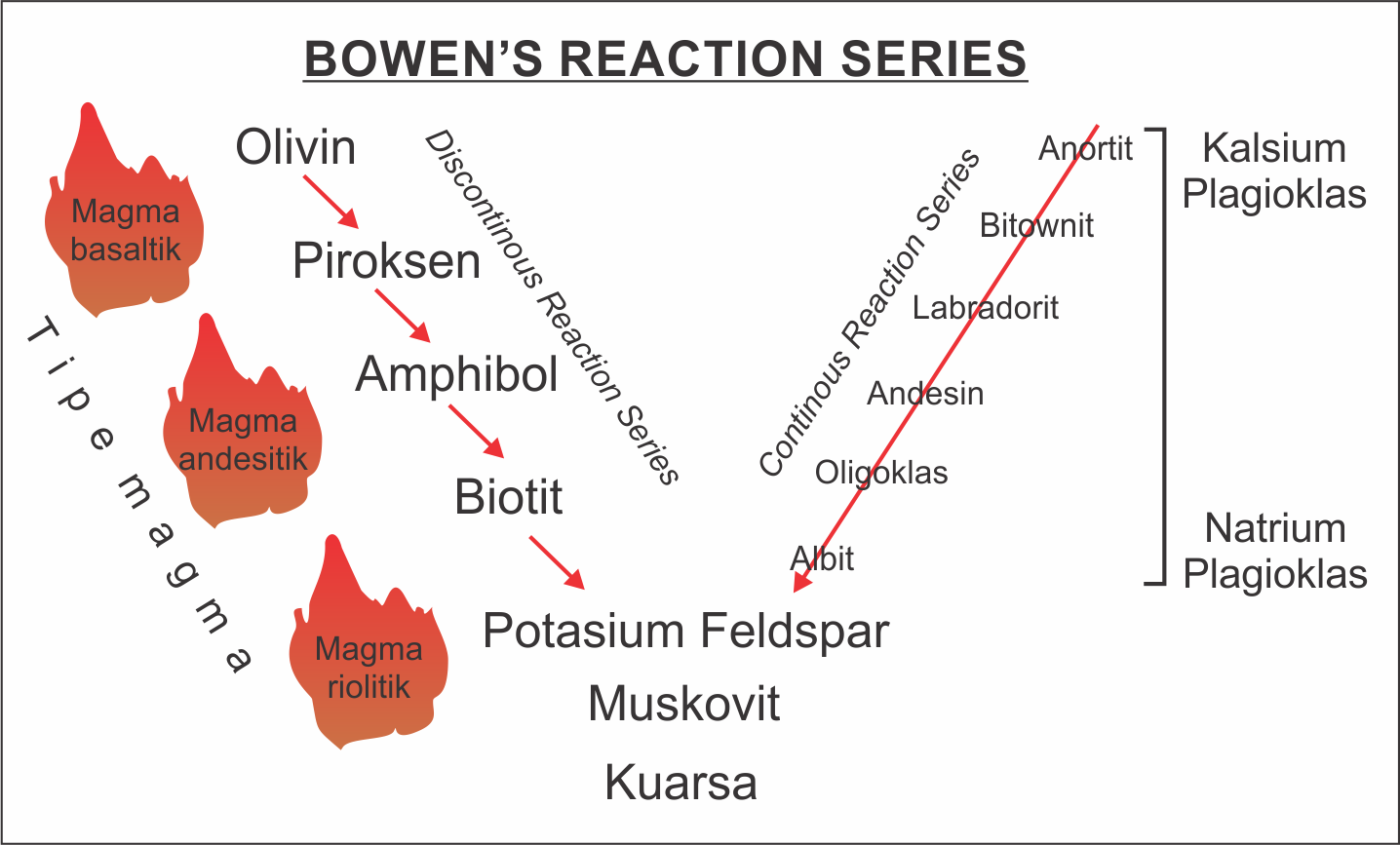 BRS Bowen s Reaction Series Dasar Ilmu Dalam Studi 