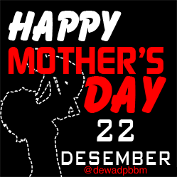 dp bbm happy mother's day bergerak