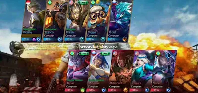 Script Loading MOD Battle Screen Mobile Legends