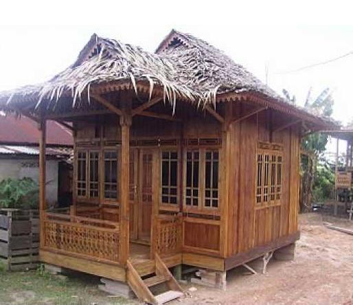 Contoh Desain  Rumah  Bambu Minimalis  Modern Terbaru