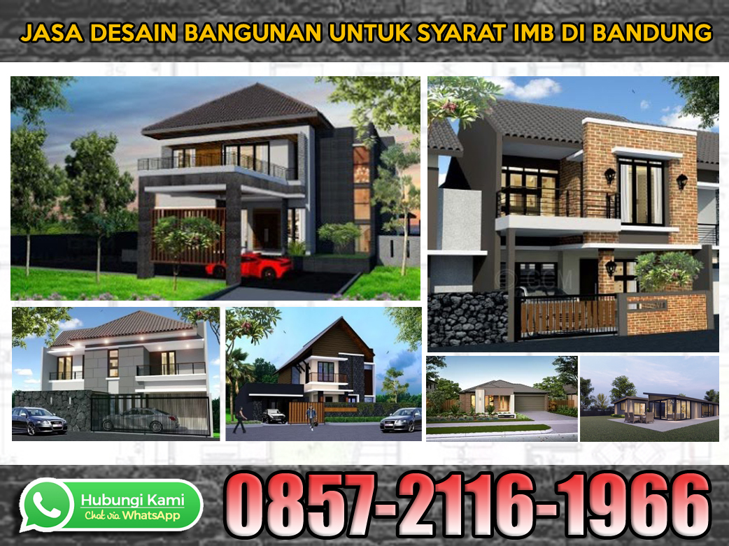 Jasa Desain Bangunan Untuk Persyaratan Melengkapi Imb Area Bandung