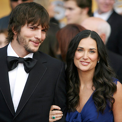 The'Two and a Half Men' actor says his relationship with Demi Moore has