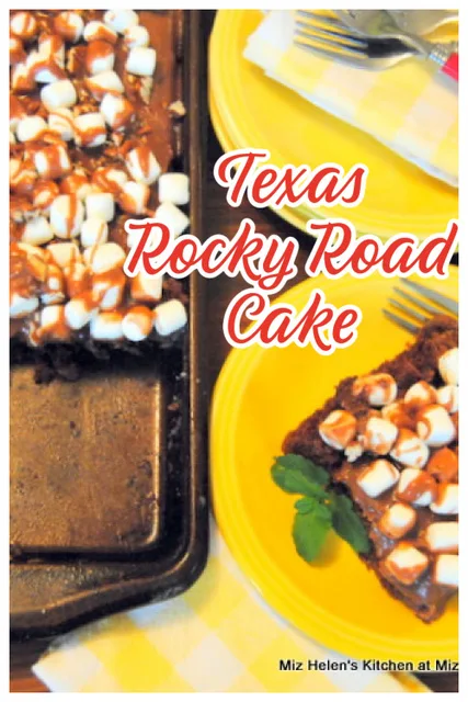 Texas Rocky Road Cake at Miz Helen's Country Cottage